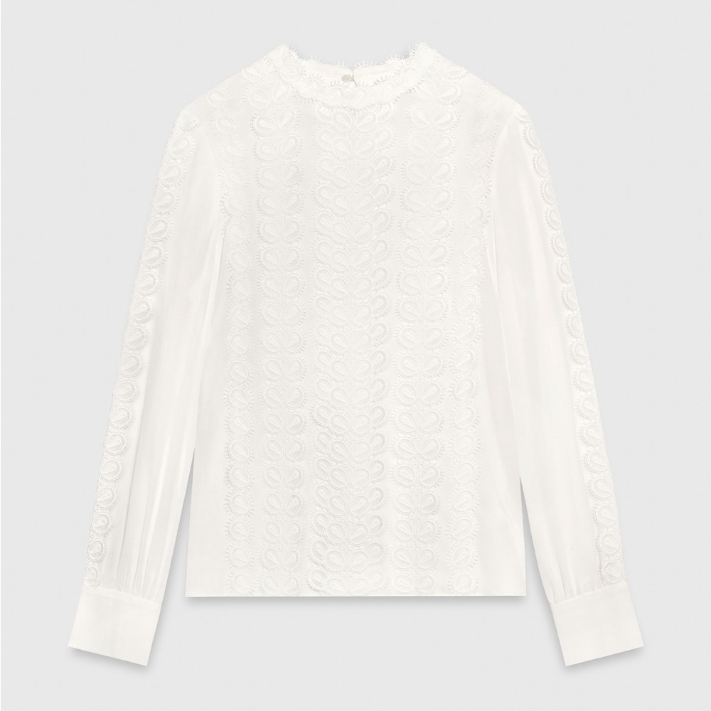NWT The Fold London Ameria blouse in ivory - Picture 3 of 5
